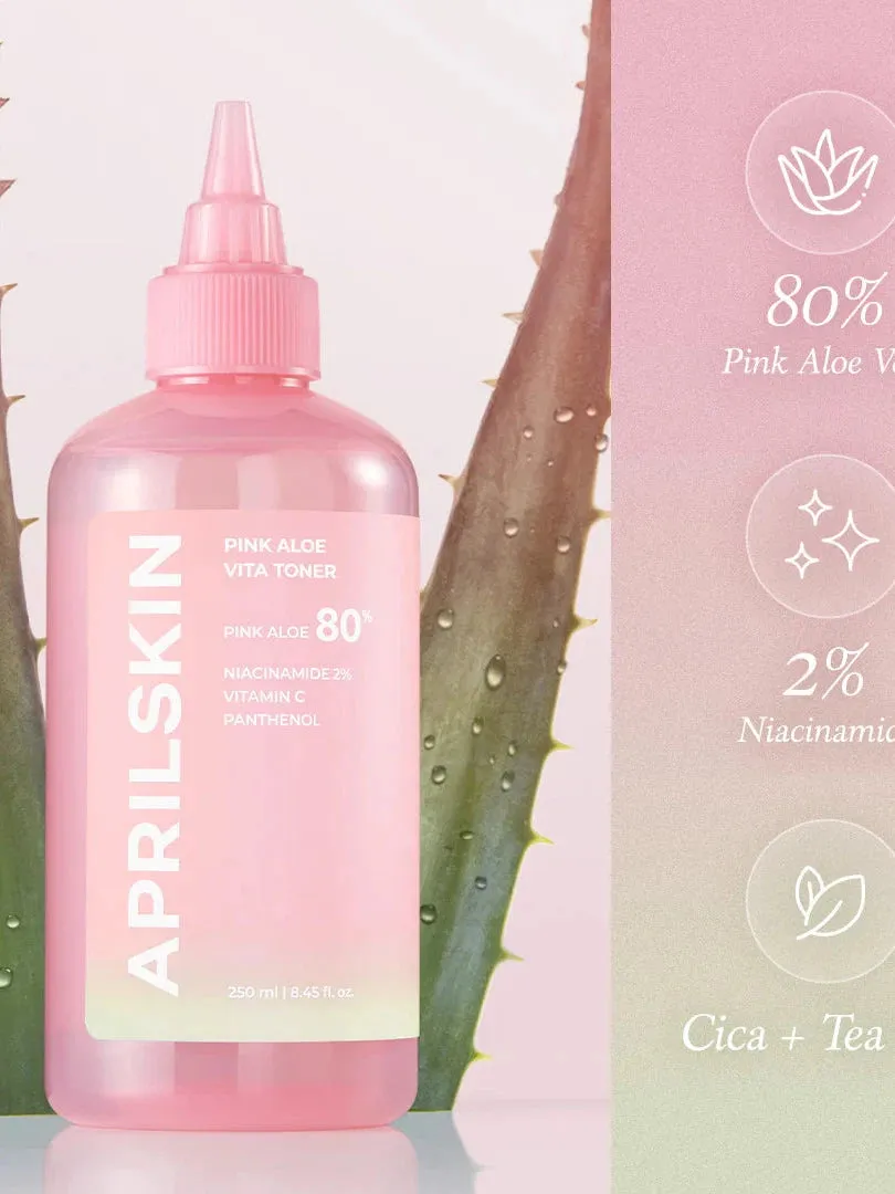 ** BOGO **  APRILSKIN Pink Aloe Vita Toner