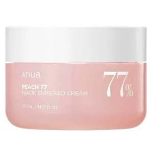 Anua Peach 77% Niacinamide Enriched Moisturizing Face Cream For All Skin Types 50ml