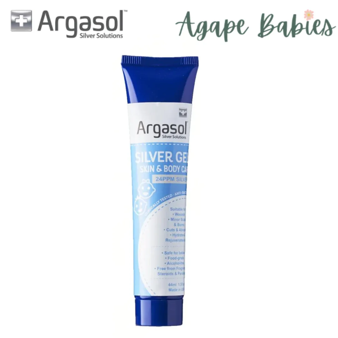 Argasol Kids Anti Bacterial Silver Gel For Skin & Body Care (44ml) Exp: 03/26