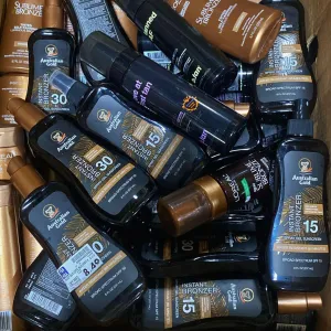 Assorted Sunscreen  and Self-Tanning  Australian Gold 30 50, L'oreal sublime Bronze Tinted (32 Pcs Lot)