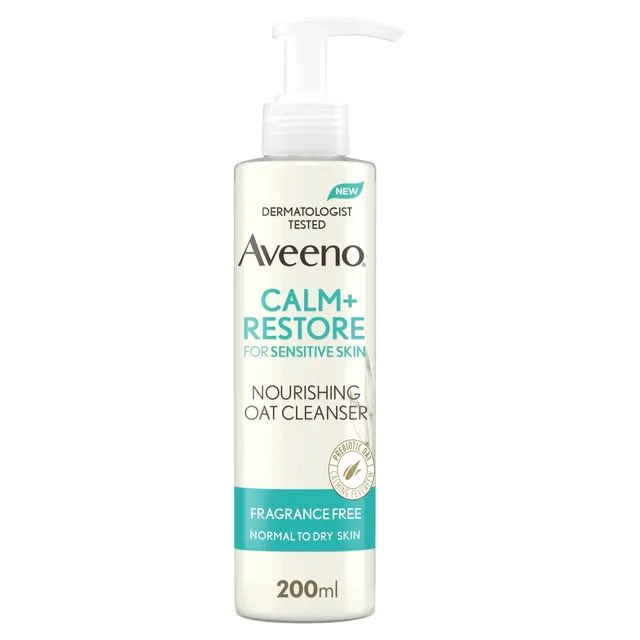 Aveeno Face Calm and Restore Cleanser 200ml