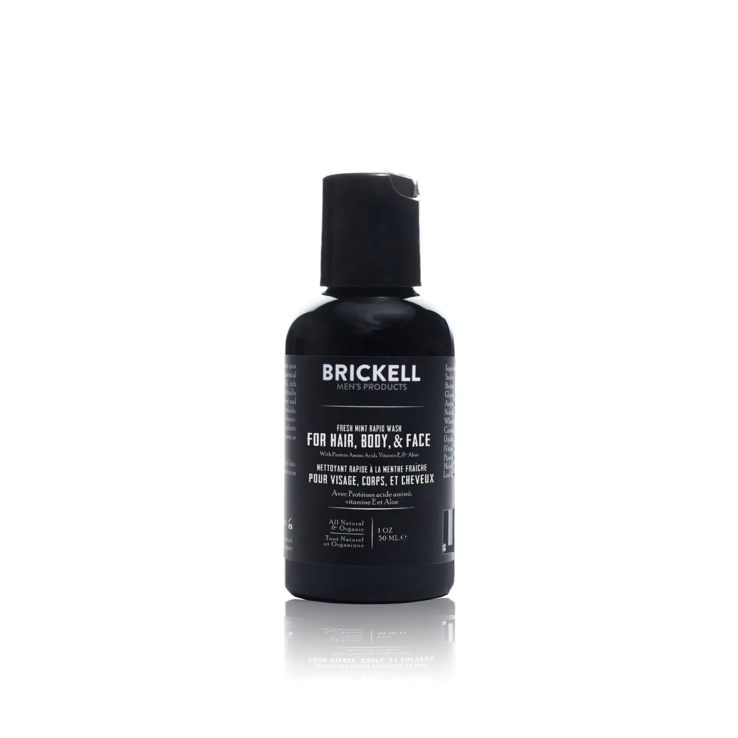 Brickell Rapid Wash for Hair, Body, & Face (Options)