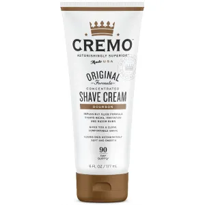 Cremo Shaving Cream, Bourbon Vanilla, 6 fl oz