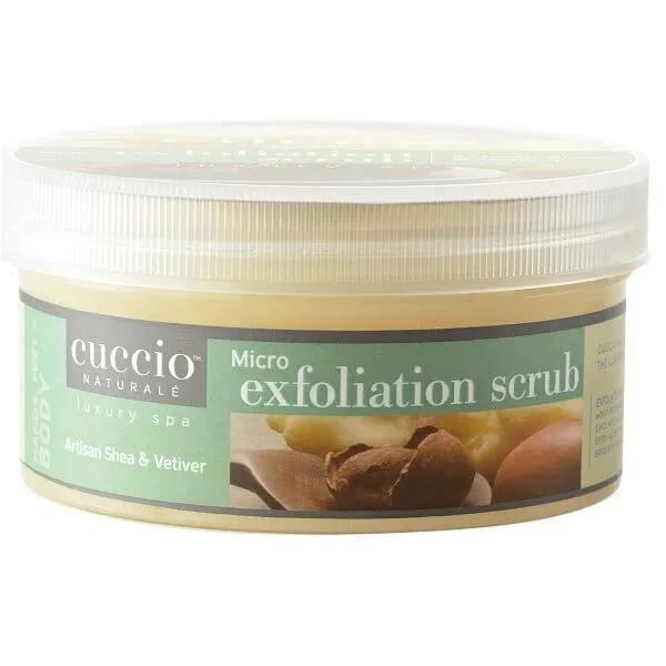 Cuccio Micro Exfoliation Scrub - Artisan Shea & Vetiver