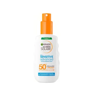 Garnier Ambre Solaire Sensitive Advanced SPF 50  Ceramide Protect Sunscreen Spray For Adults