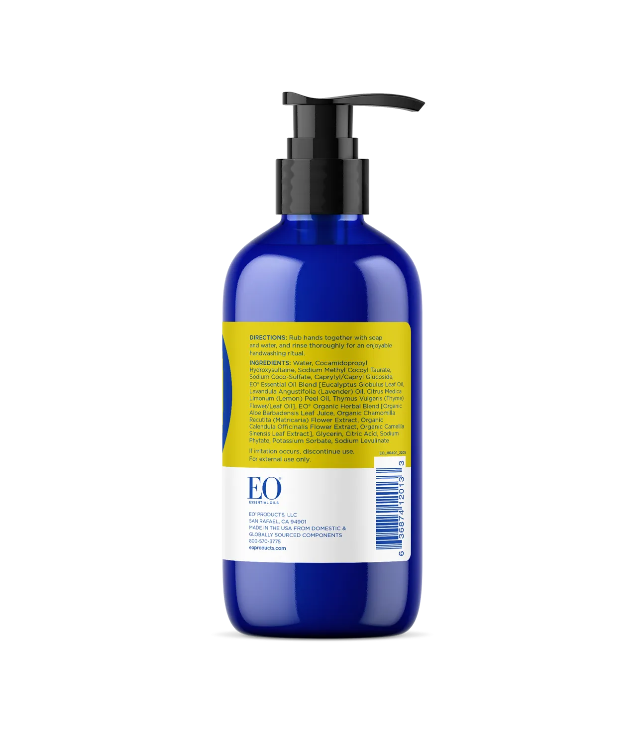 Hand Soap 12 oz Lemon & Eucalyptus Case Pack of 24