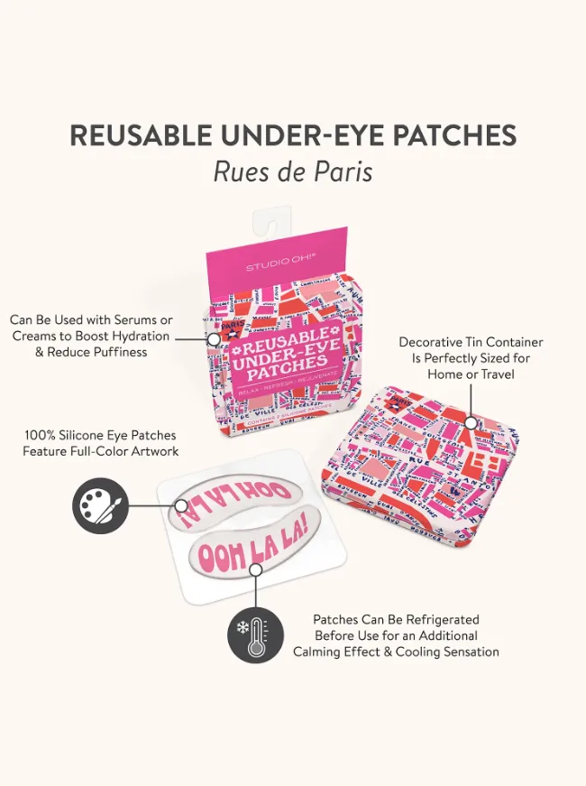 Happy Vibes Reusable Under-Eye Patches