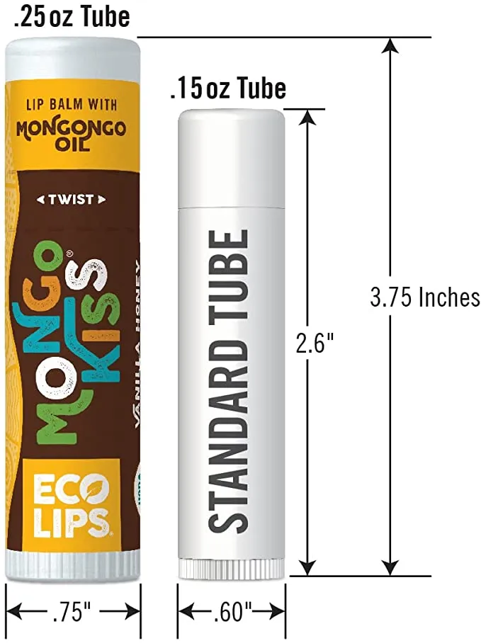 Mongo Kiss® Blood Orange Organic Lip Balm, 0.25 oz.