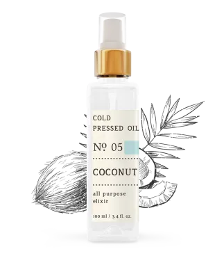 No. 5 Coconut Cold Pressed Oil