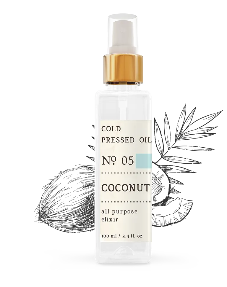 No. 5 Coconut Cold Pressed Oil