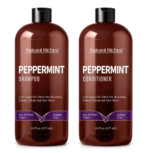 Peppermint Shampoo & Conditioner Set