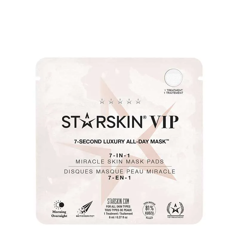 STARSKIN VIP 7 Second Luxury All Day Mask - 5 Pads