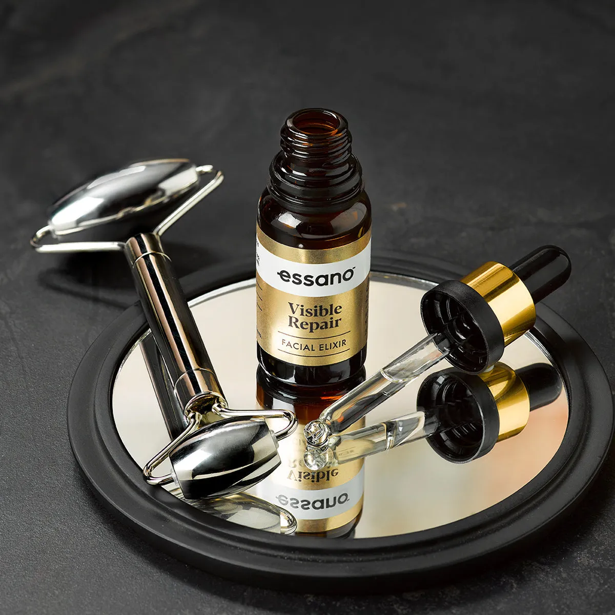 Visible Repair Contouring Facial Roller and 3ml Facial Elixir - Limited Edition